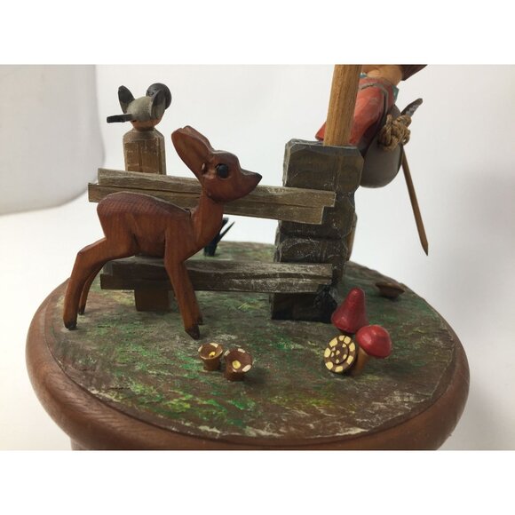 Vintage Genuine Thorens Swiss Music Work Music Box ''Happy Wanderer'' - Picture 15 of 16